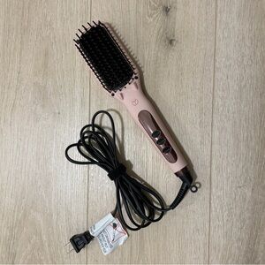 Lange Pink Hair Straightening Brush
